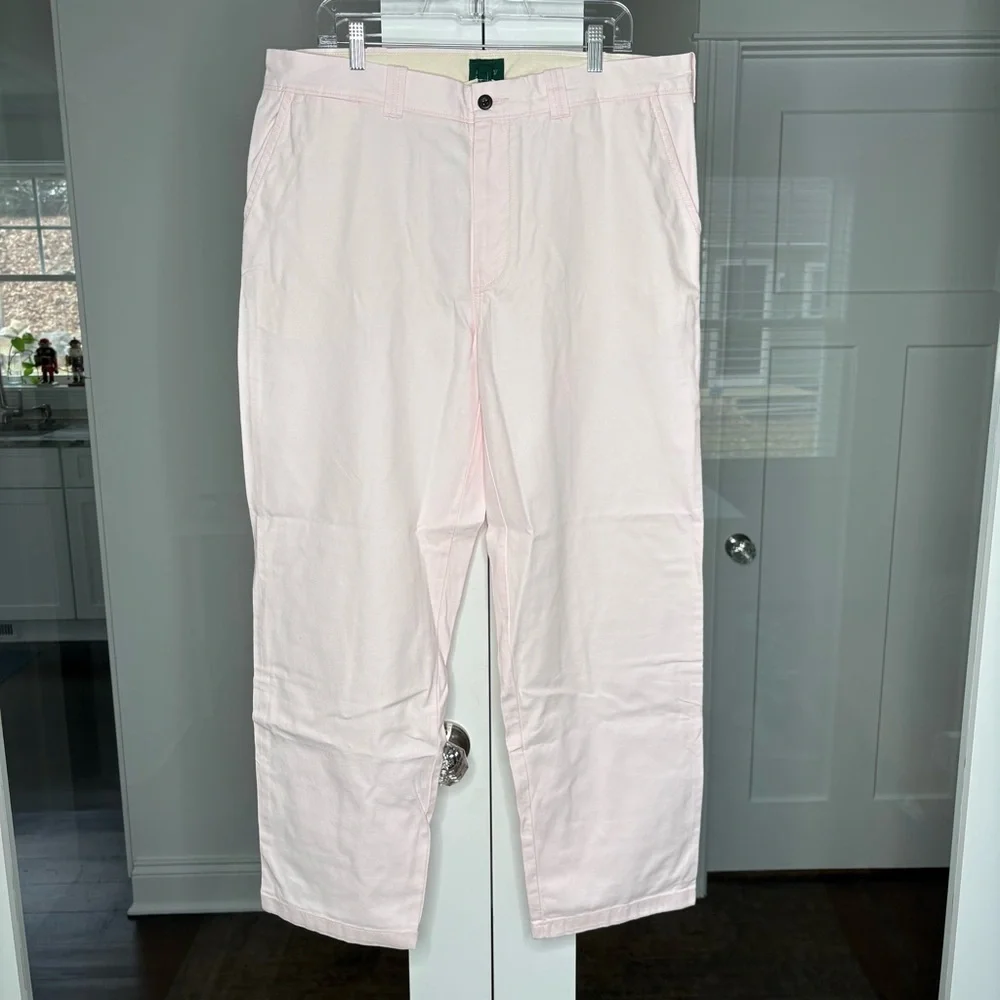 NWT J. Crew Classic Trouser Canvas Shell Pink